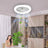 Lumière de plafond Ventilateurs LED E27